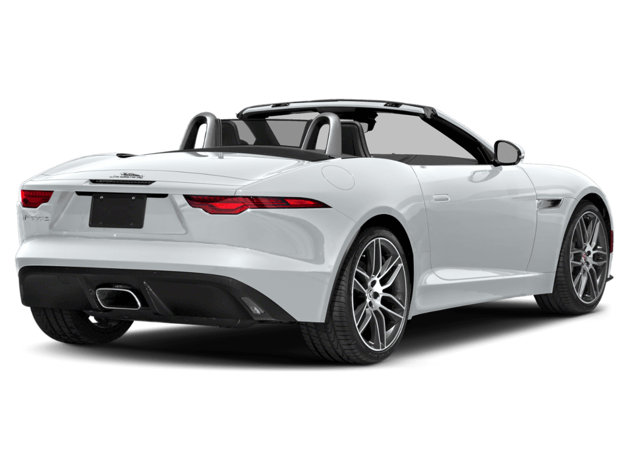 2023 Jaguar F-TYPE P450 R-Dynamic - Rear 3/4, facing to the right