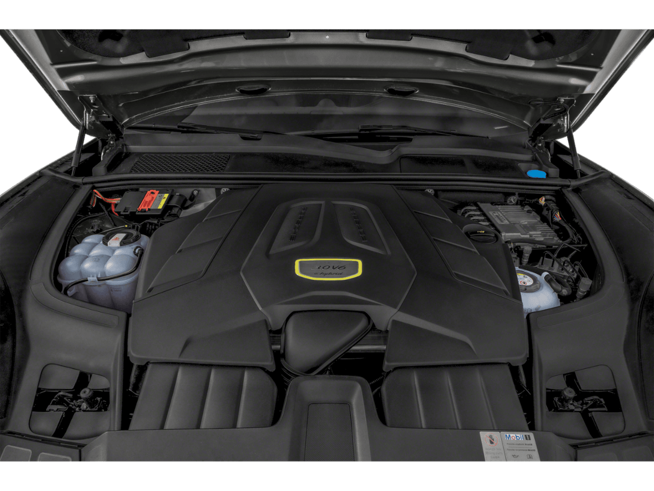 2022 Porsche Cayenne Platinum Edition Hybrid - Interior Engine Shot Feature