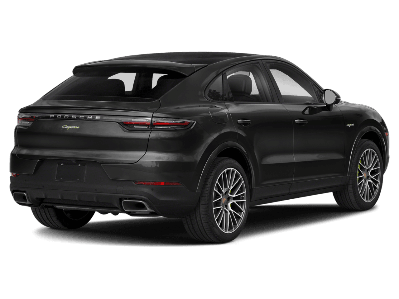 2022 Porsche Cayenne Platinum Edition Hybrid - Rear 3/4, facing to the right