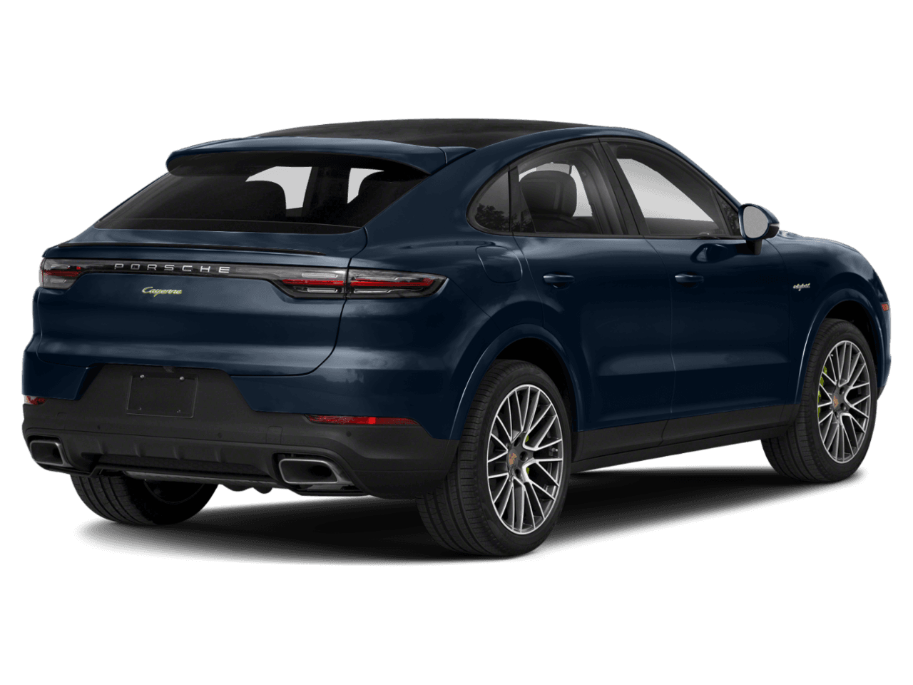2022 Porsche Cayenne Platinum Edition Hybrid - Rear 3/4, facing to the right