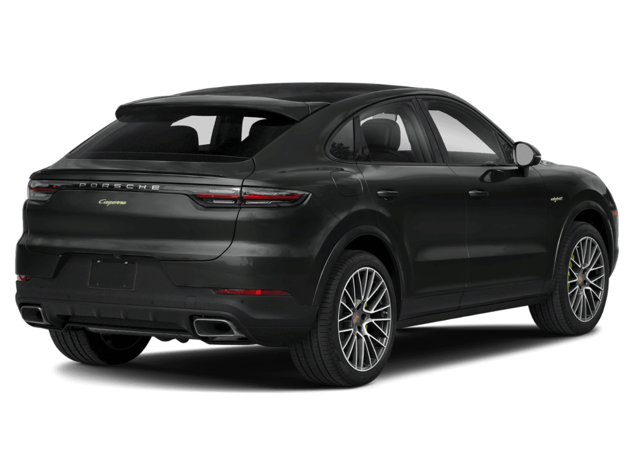 2022 Porsche Cayenne Platinum Edition Hybrid - Rear 3/4, facing to the right