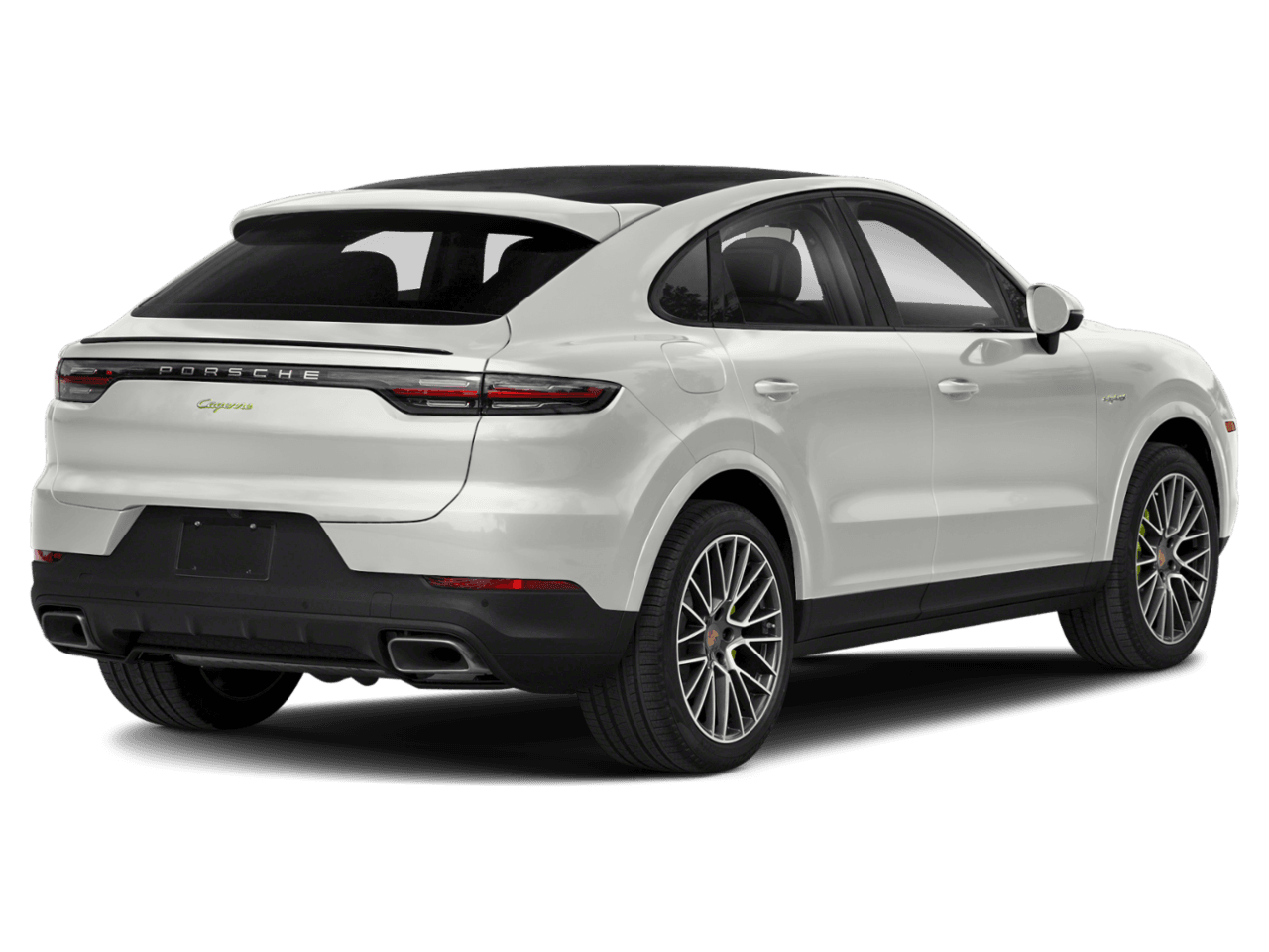 2022 Porsche Cayenne Platinum Edition Hybrid - Rear 3/4, facing to the right