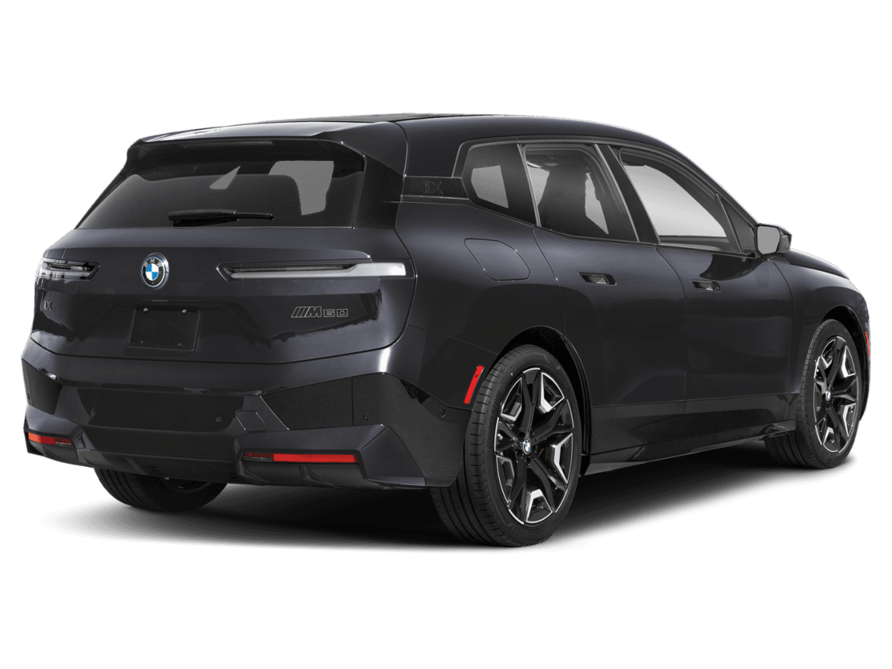 2023 BMW iX M60 - Rear 3/4, facing to the right