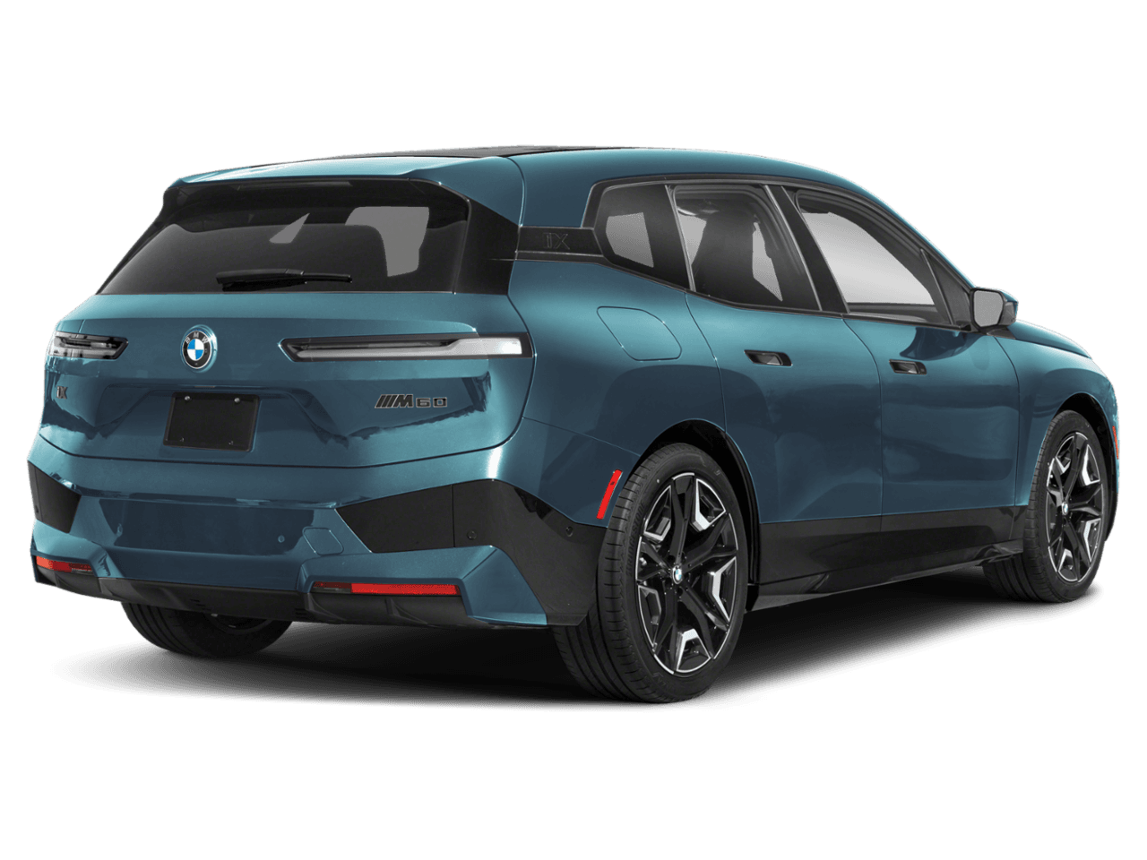 2023 BMW iX M60 - Rear 3/4, facing to the right