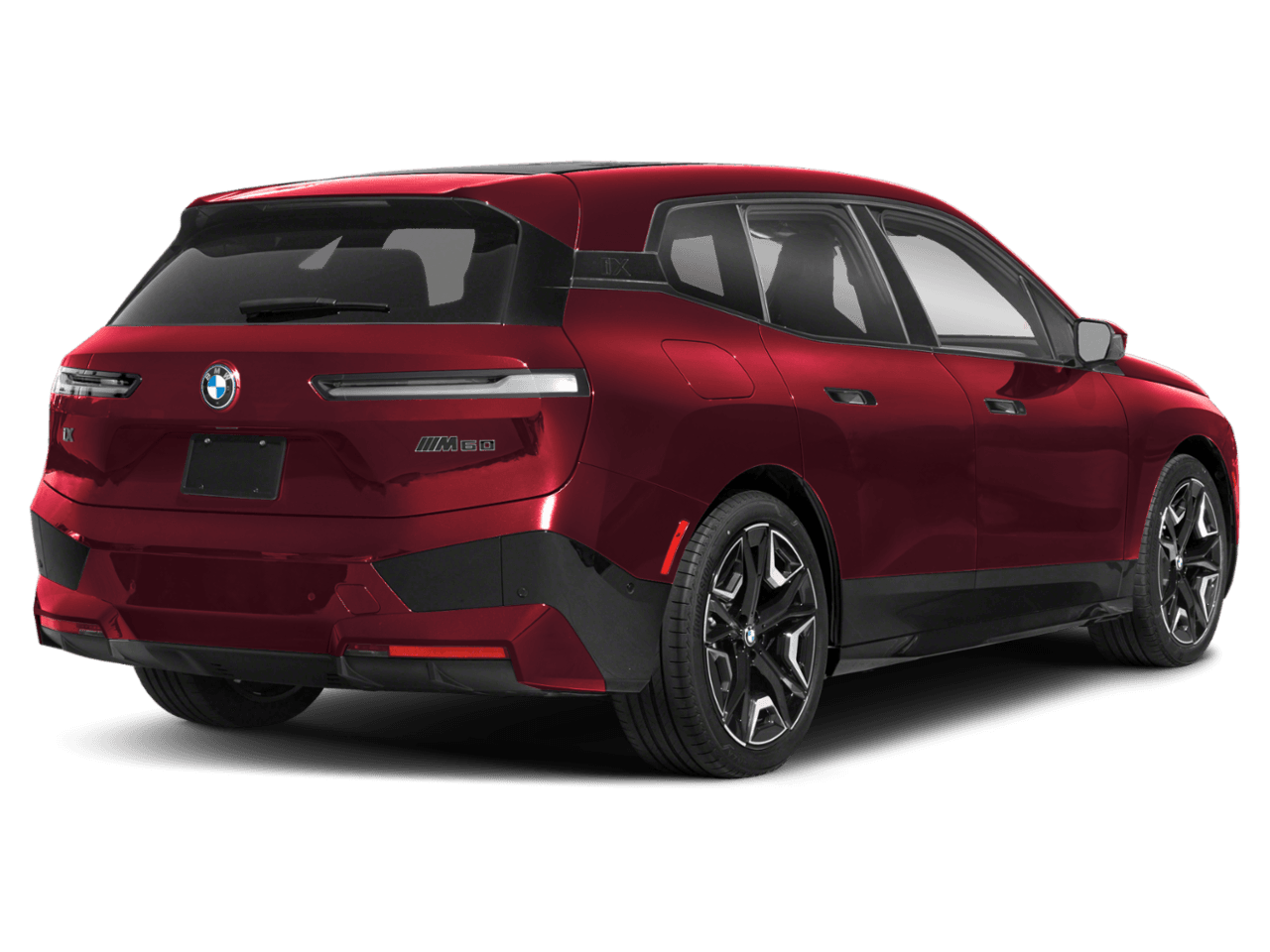 2023 BMW iX M60 - Rear 3/4, facing to the right