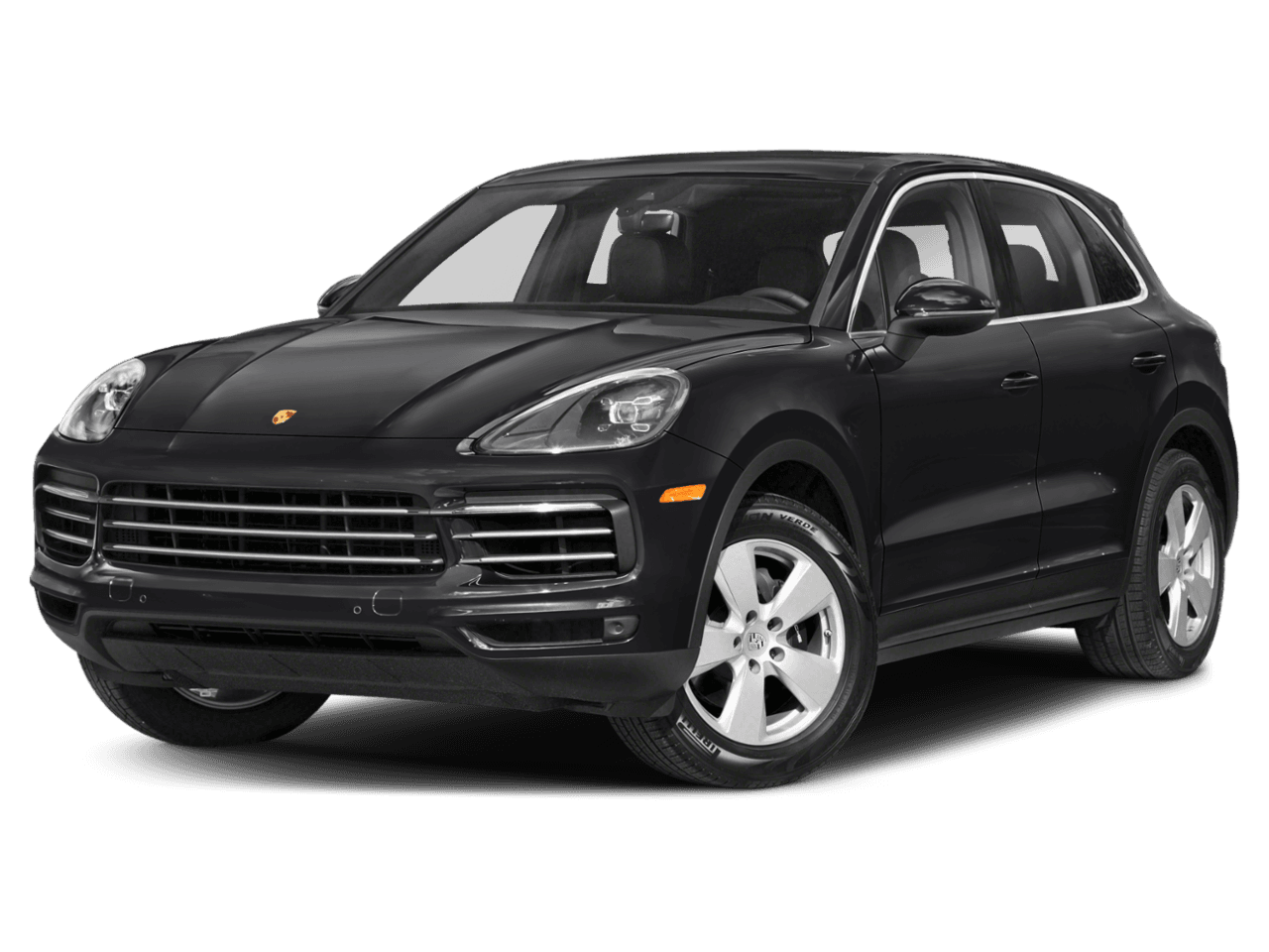 2022 Porsche Cayenne Platinum Edition - Front 3/4, facing to the left