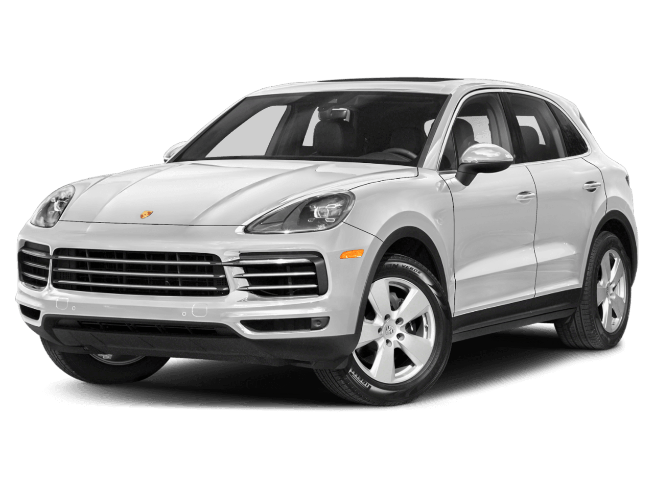 2022 Porsche Cayenne Platinum Edition - Front 3/4, facing to the left