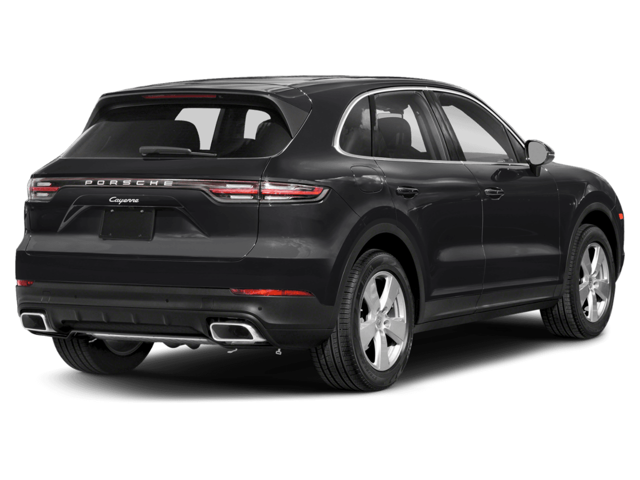 2022 Porsche Cayenne S Platinum Edition - Rear 3/4, facing to the right