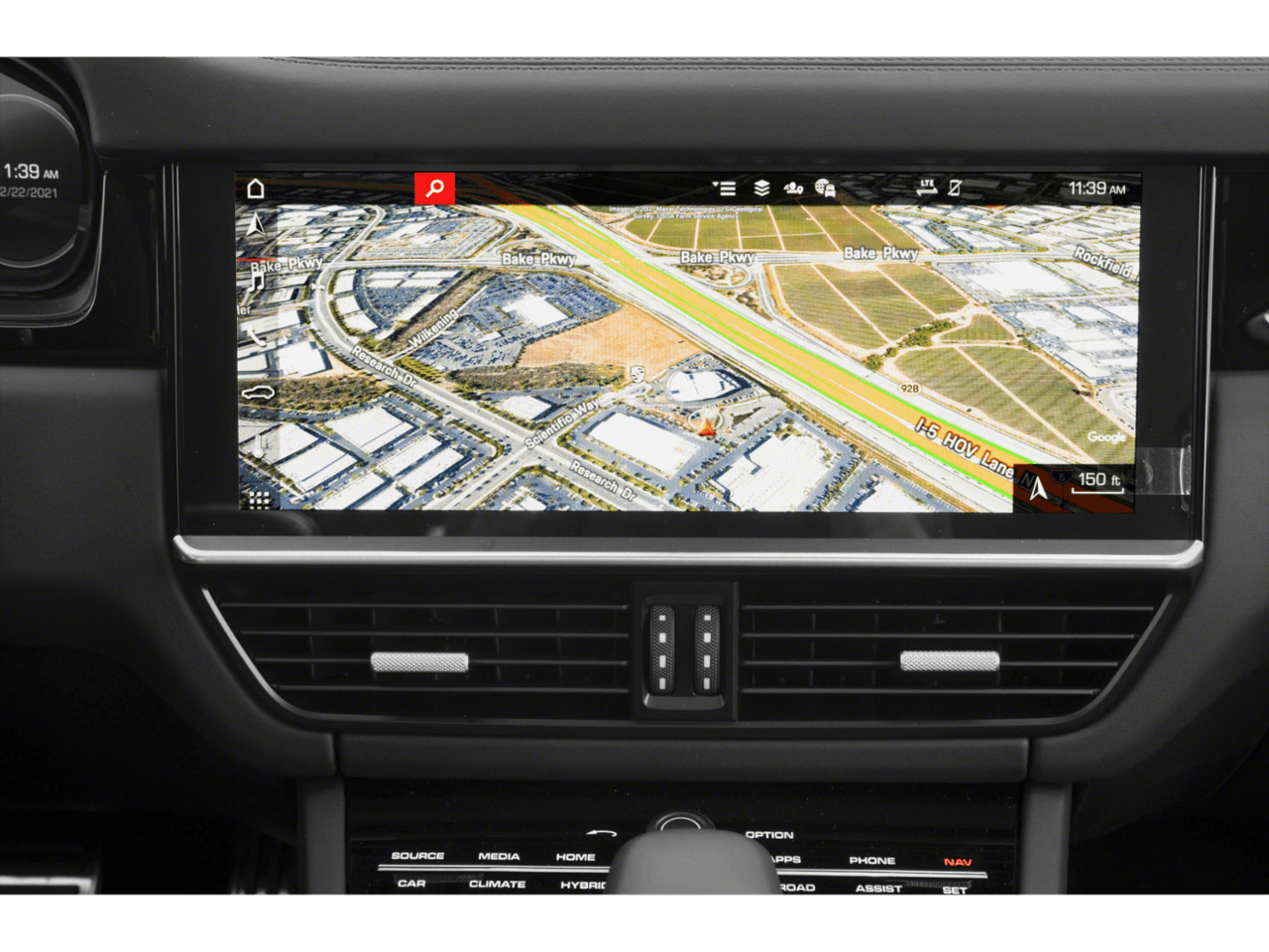 2022 Porsche Cayenne Platinum Edition E-Hybrid - Interior Navigation System