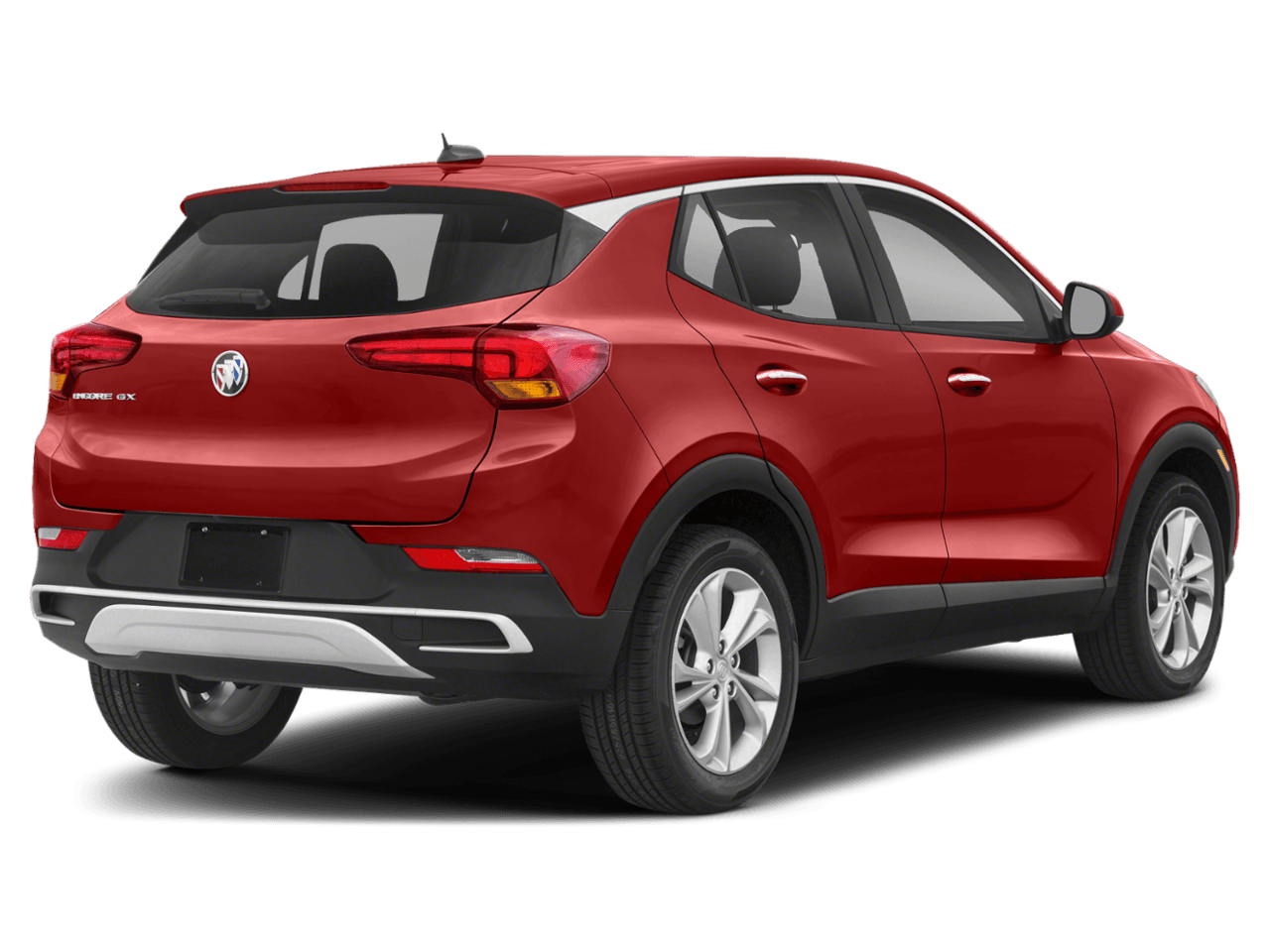 2023 Buick Encore GX Preferred - Rear 3/4, facing to the right