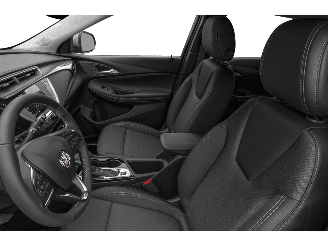 2023 Buick Encore GX Preferred - Interior Driver's Side with Door Open, Front Seat Feature