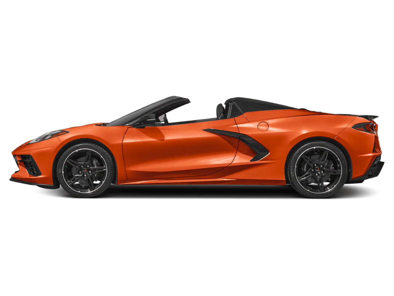 2023 Chevrolet Corvette 2dr - Profile, facing to the left