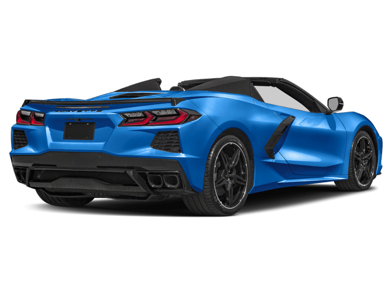 2023 Chevrolet Corvette 2dr - Rear 3/4, facing to the right