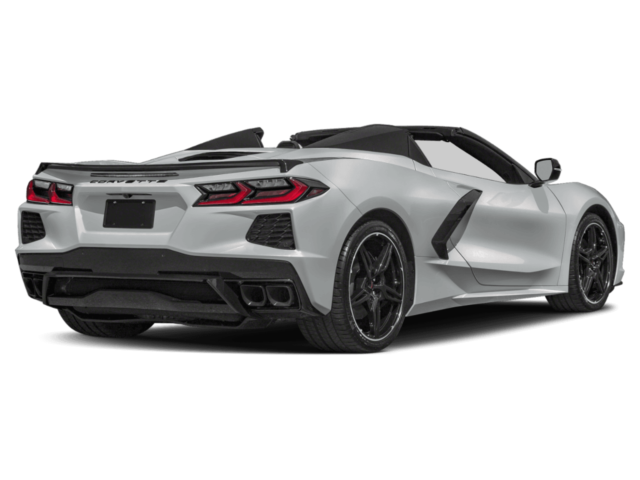 2023 Chevrolet Corvette 2dr - Rear 3/4, facing to the right