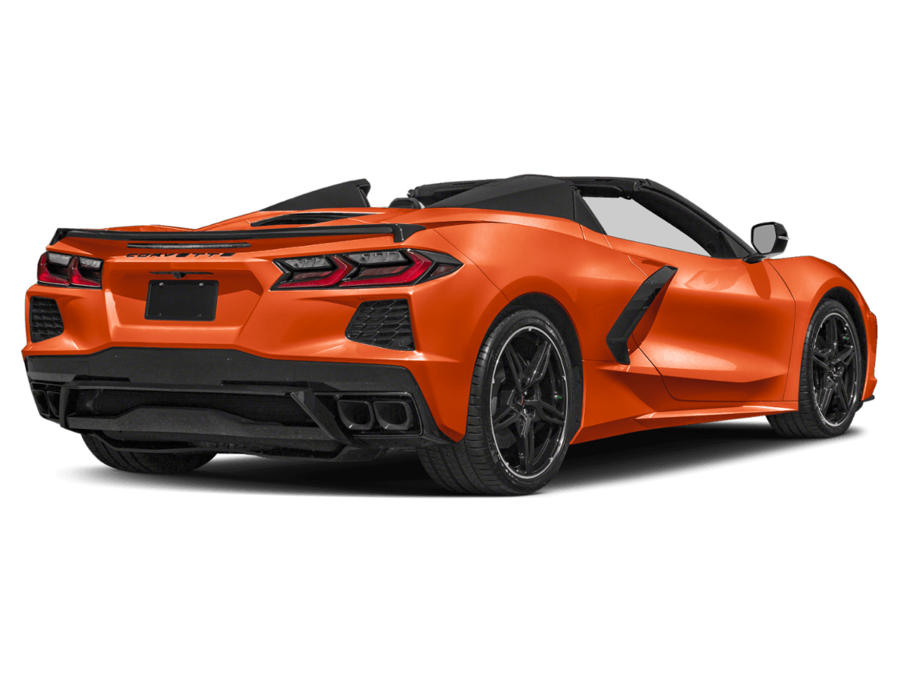 2023 Chevrolet Corvette 2dr - Rear 3/4, facing to the right