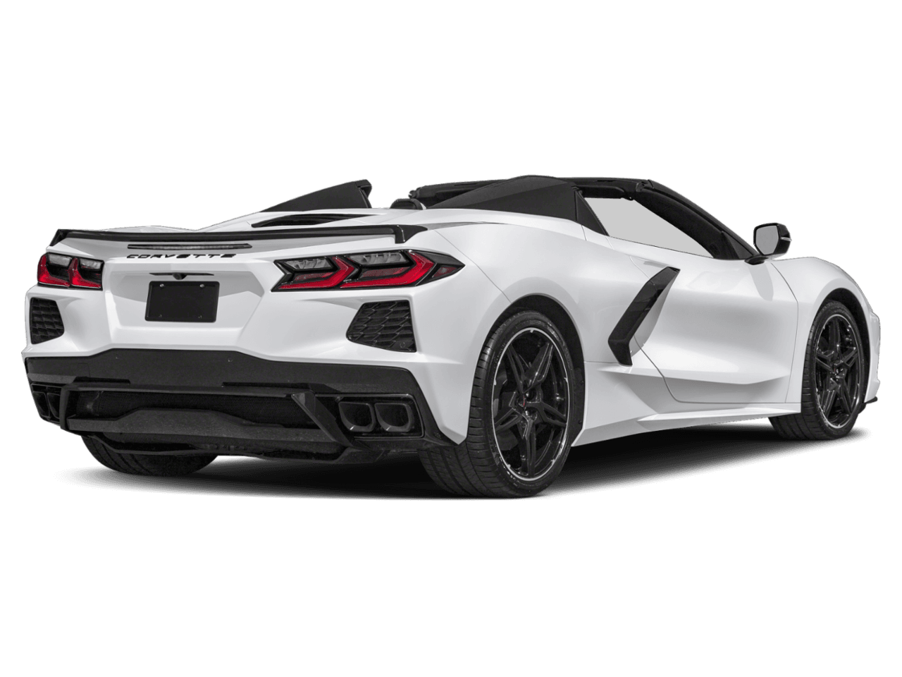 2023 Chevrolet Corvette 2dr - Rear 3/4, facing to the right