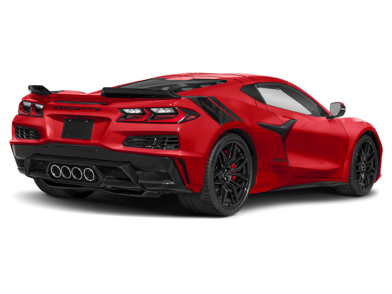 2023 Chevrolet Corvette 2dr - Rear 3/4, facing to the right