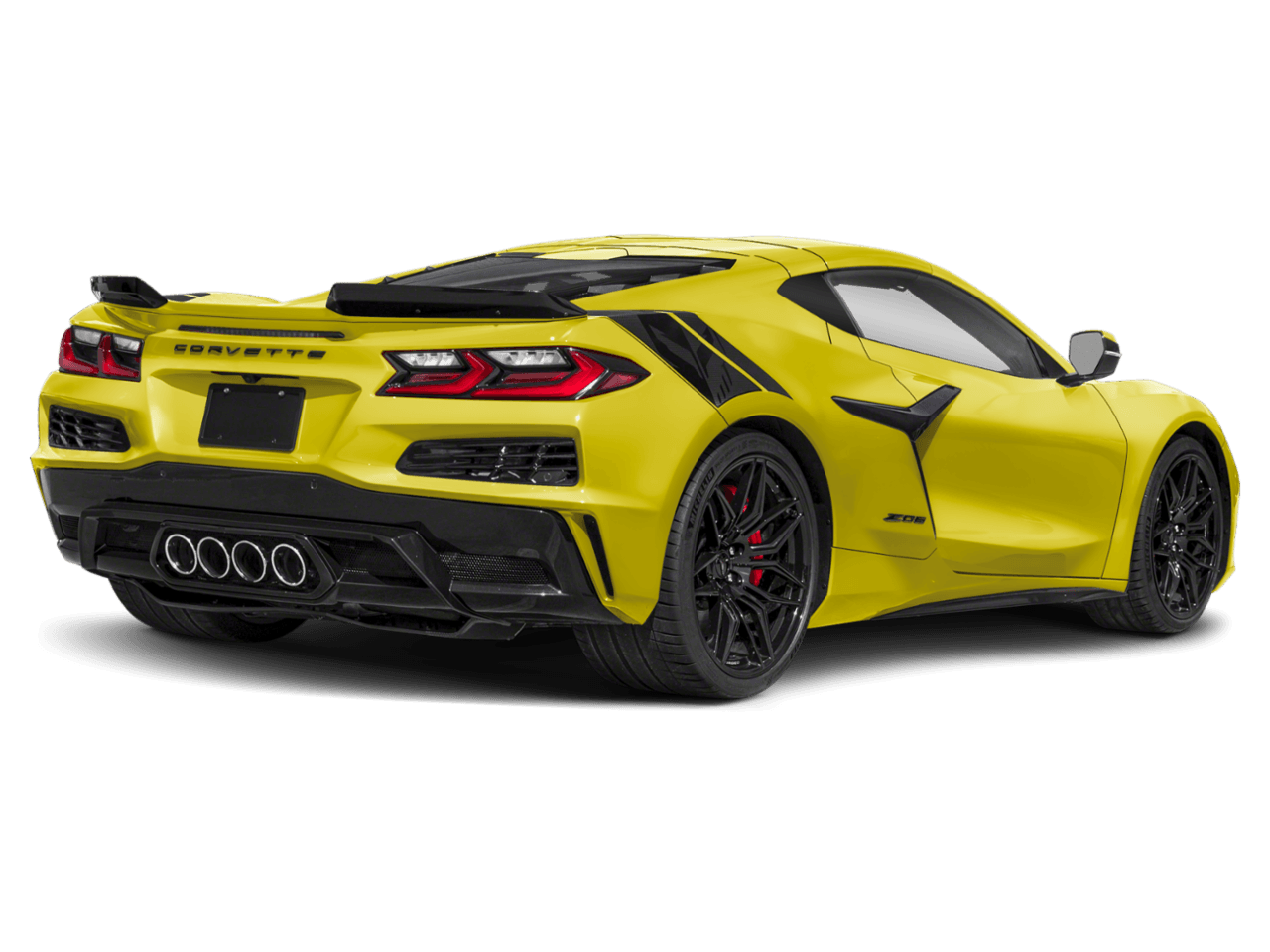 2023 Chevrolet Corvette 2dr - Rear 3/4, facing to the right