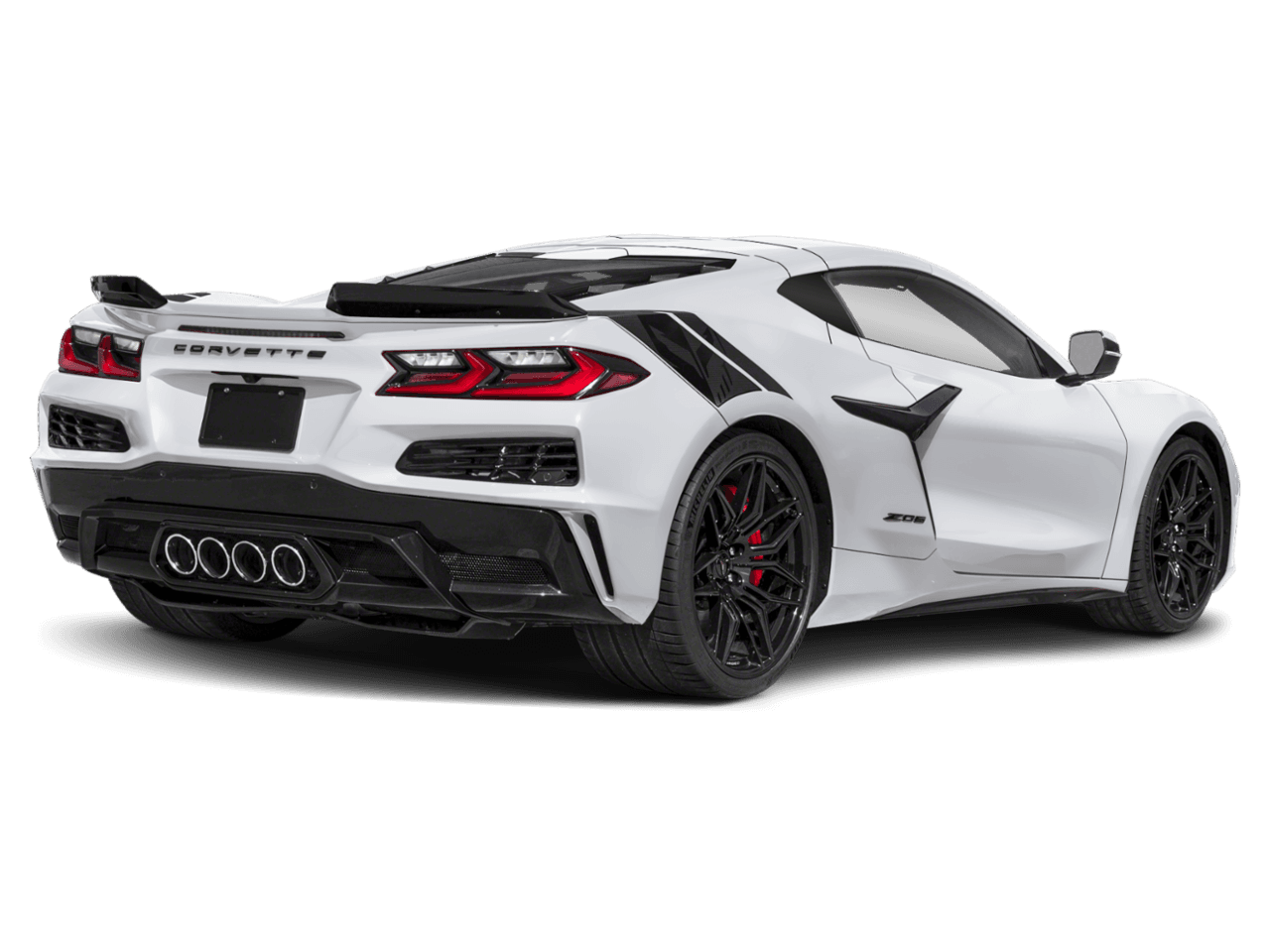 2023 Chevrolet Corvette 2dr - Rear 3/4, facing to the right