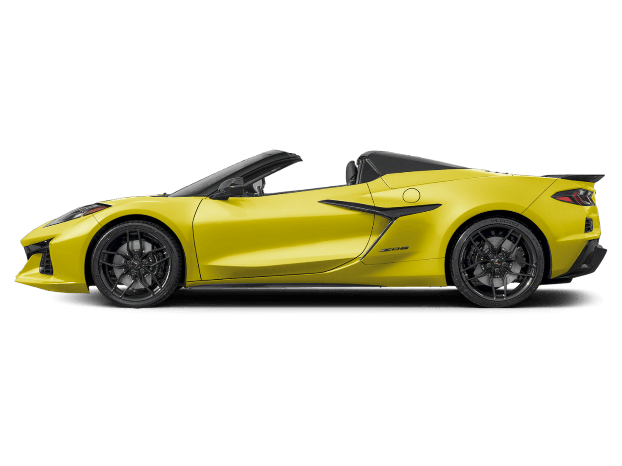 2023 Chevrolet Corvette 2dr - Profile, facing to the left