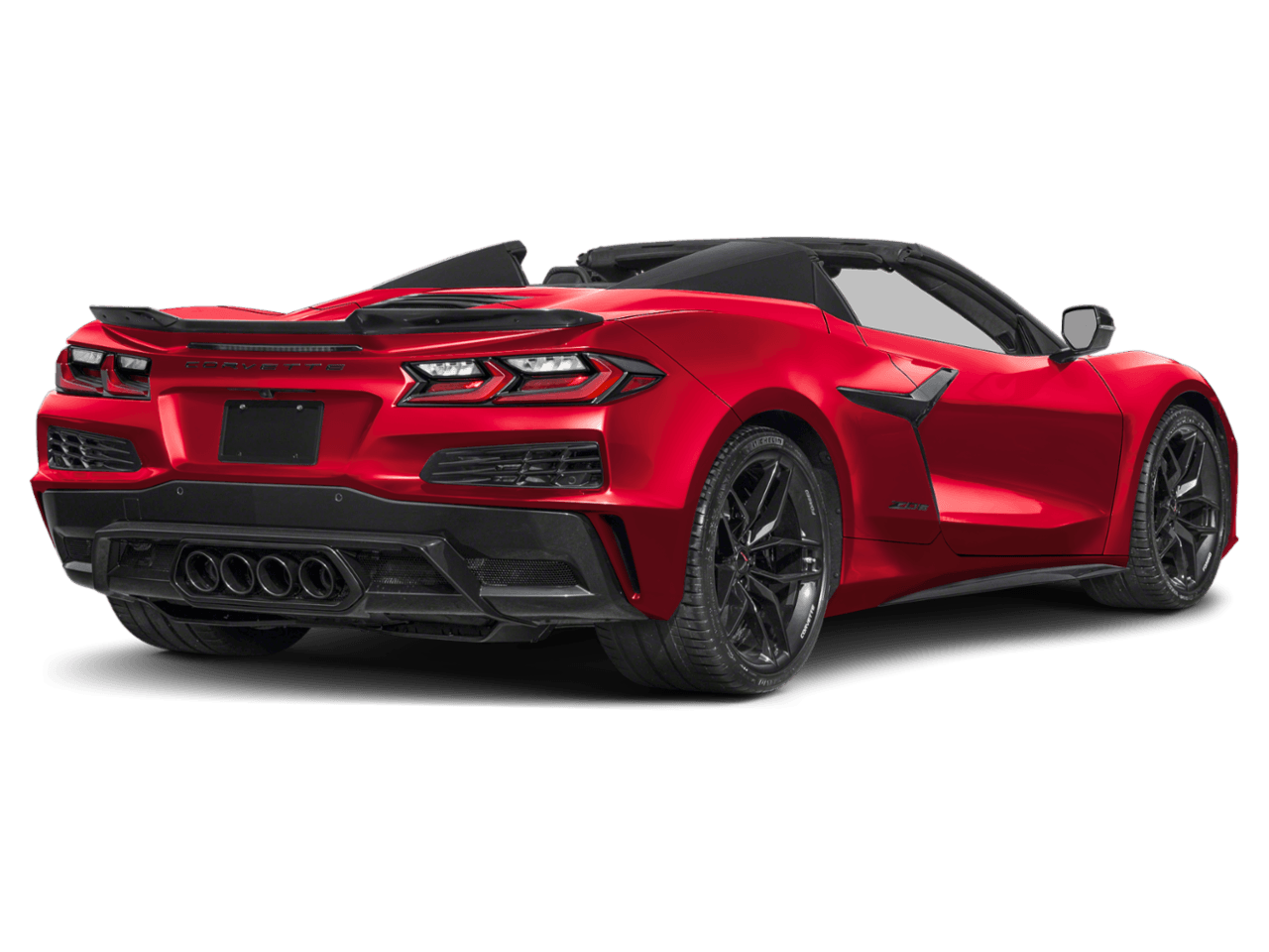 2023 Chevrolet Corvette 2dr - Rear 3/4, facing to the right
