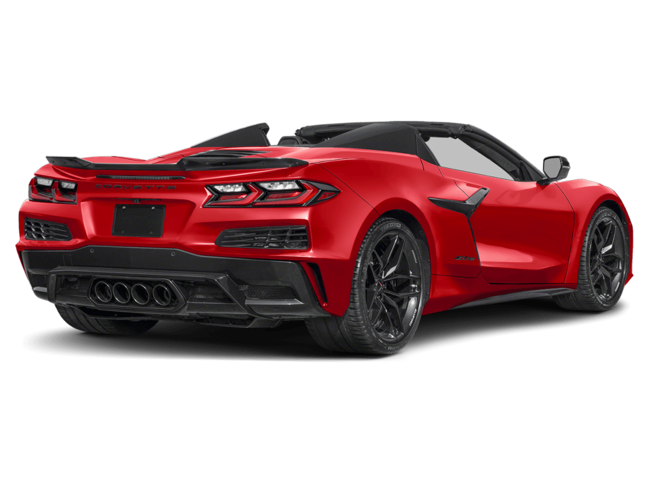 2023 Chevrolet Corvette 2dr - Rear 3/4, facing to the right