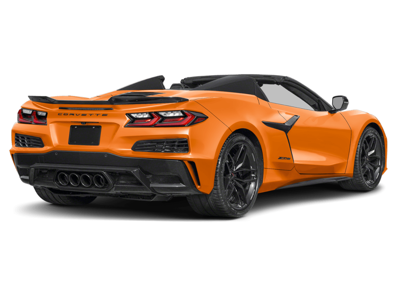 2023 Chevrolet Corvette 2dr - Rear 3/4, facing to the right