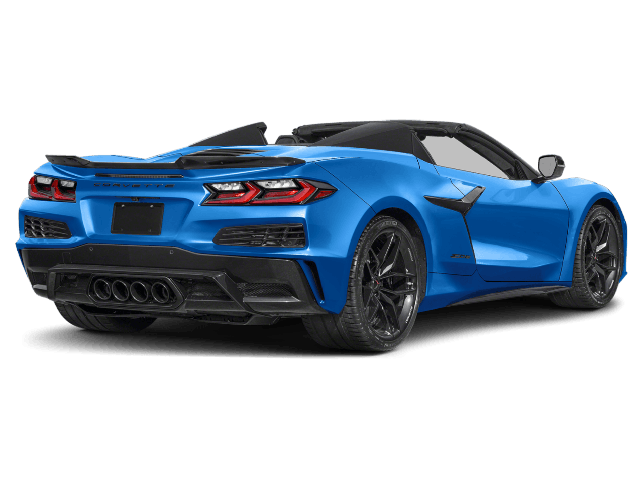 2023 Chevrolet Corvette 2dr - Rear 3/4, facing to the right