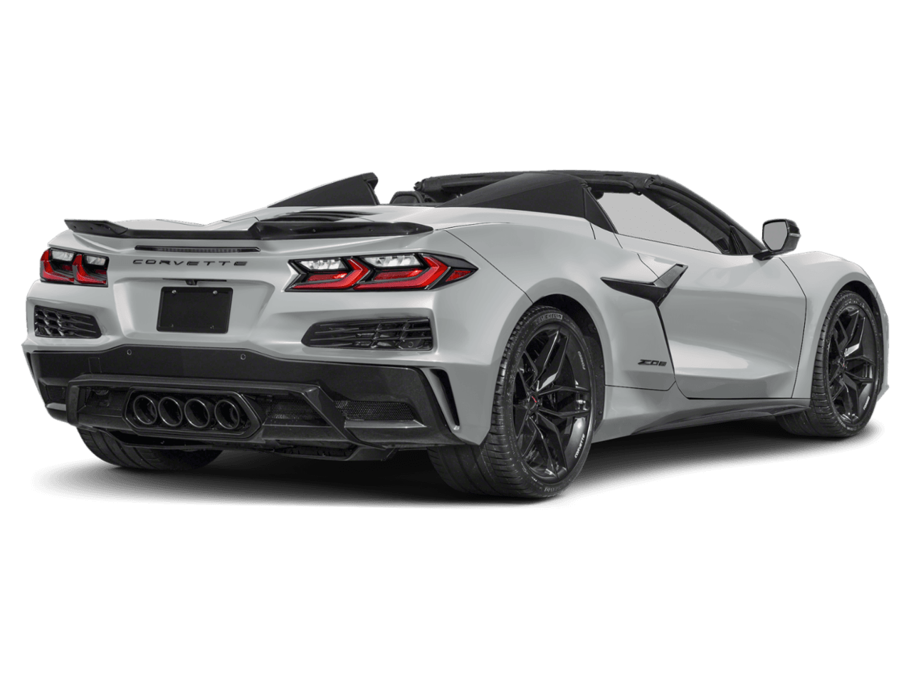 2023 Chevrolet Corvette 2dr - Rear 3/4, facing to the right