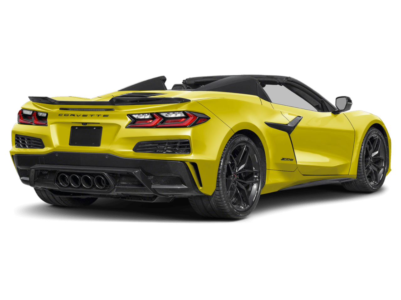 2023 Chevrolet Corvette 2dr - Rear 3/4, facing to the right