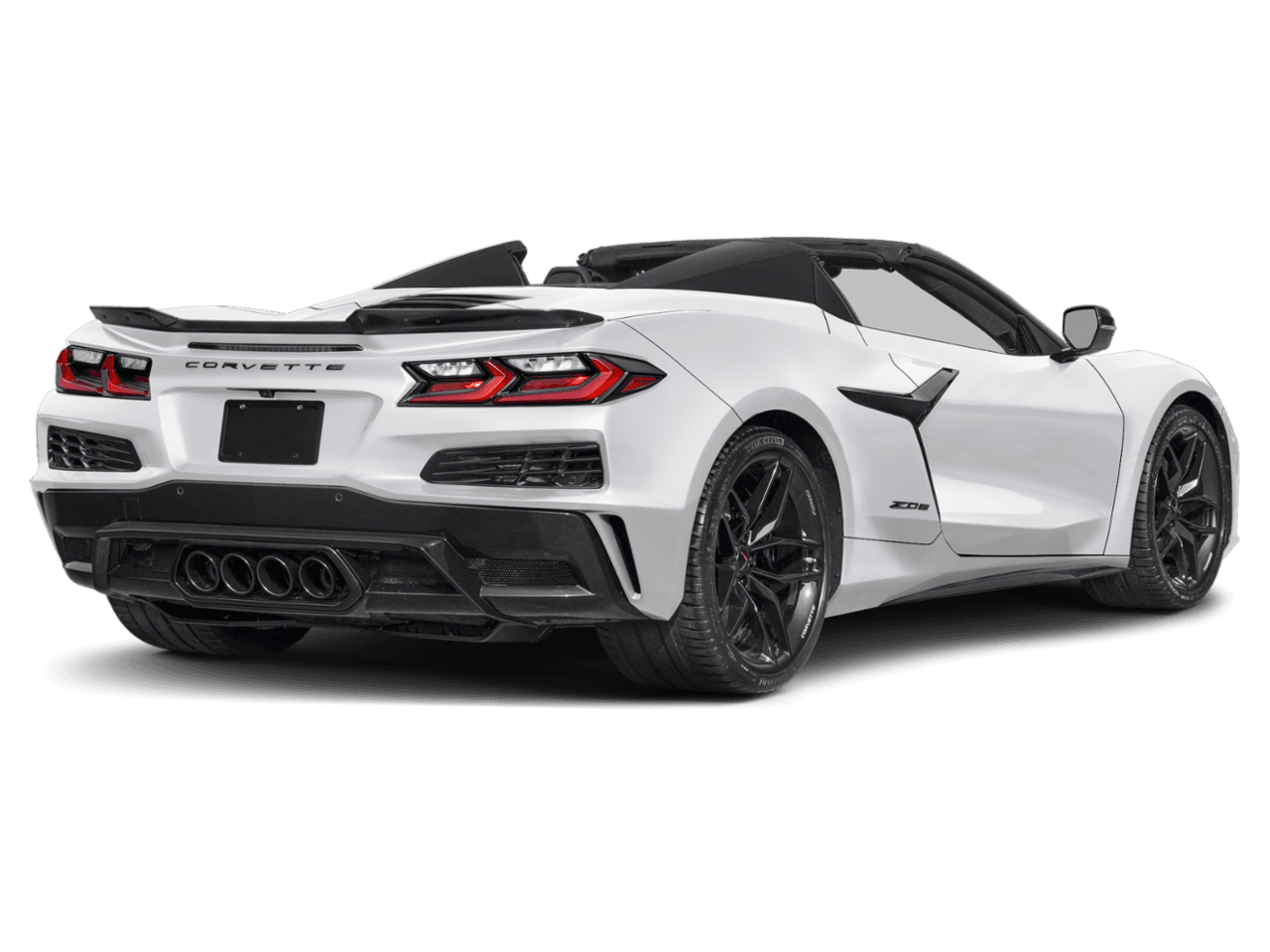 2023 Chevrolet Corvette 2dr - Rear 3/4, facing to the right