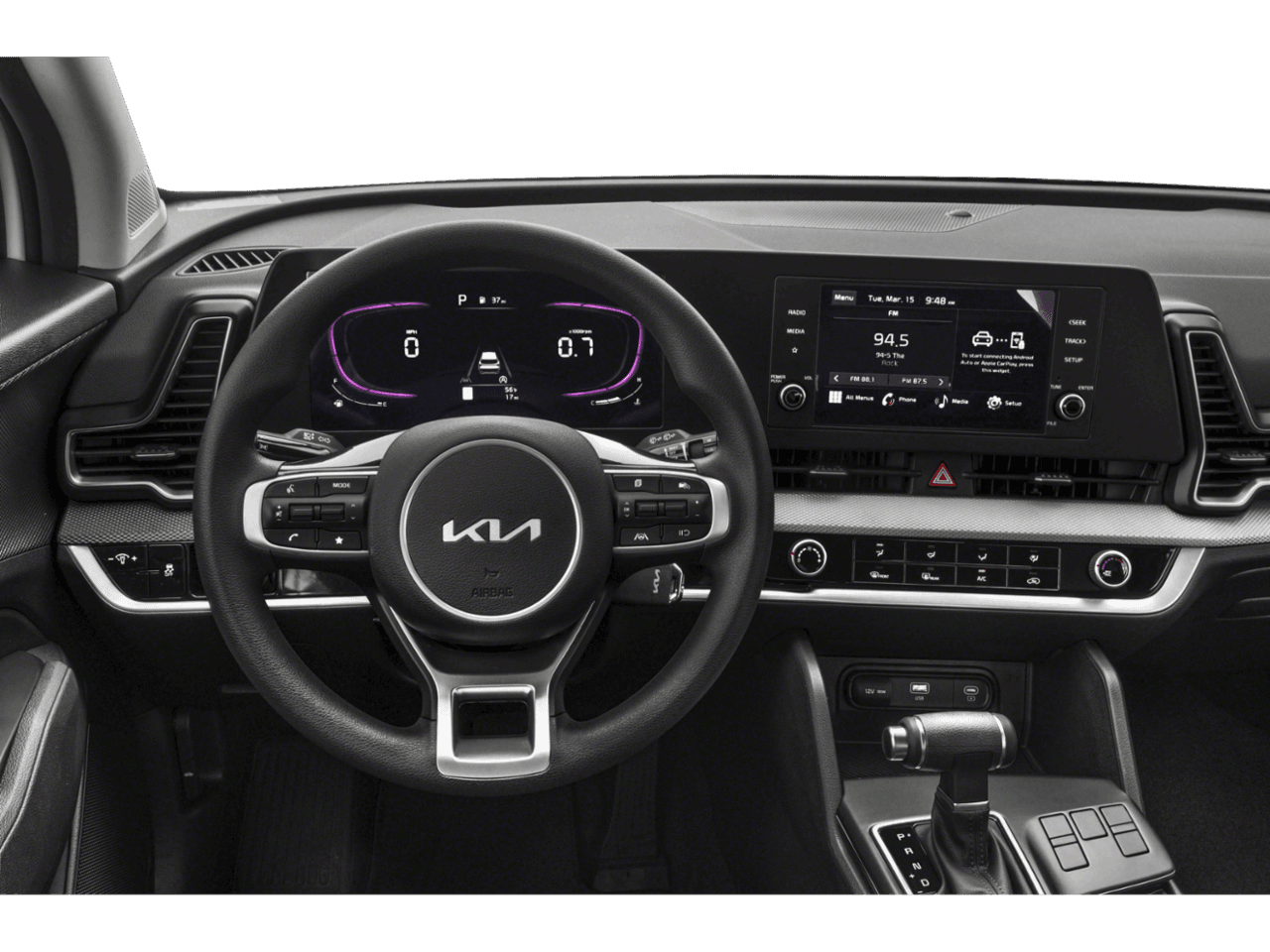 2023 Kia Sportage LX - Interior Drivers Dash