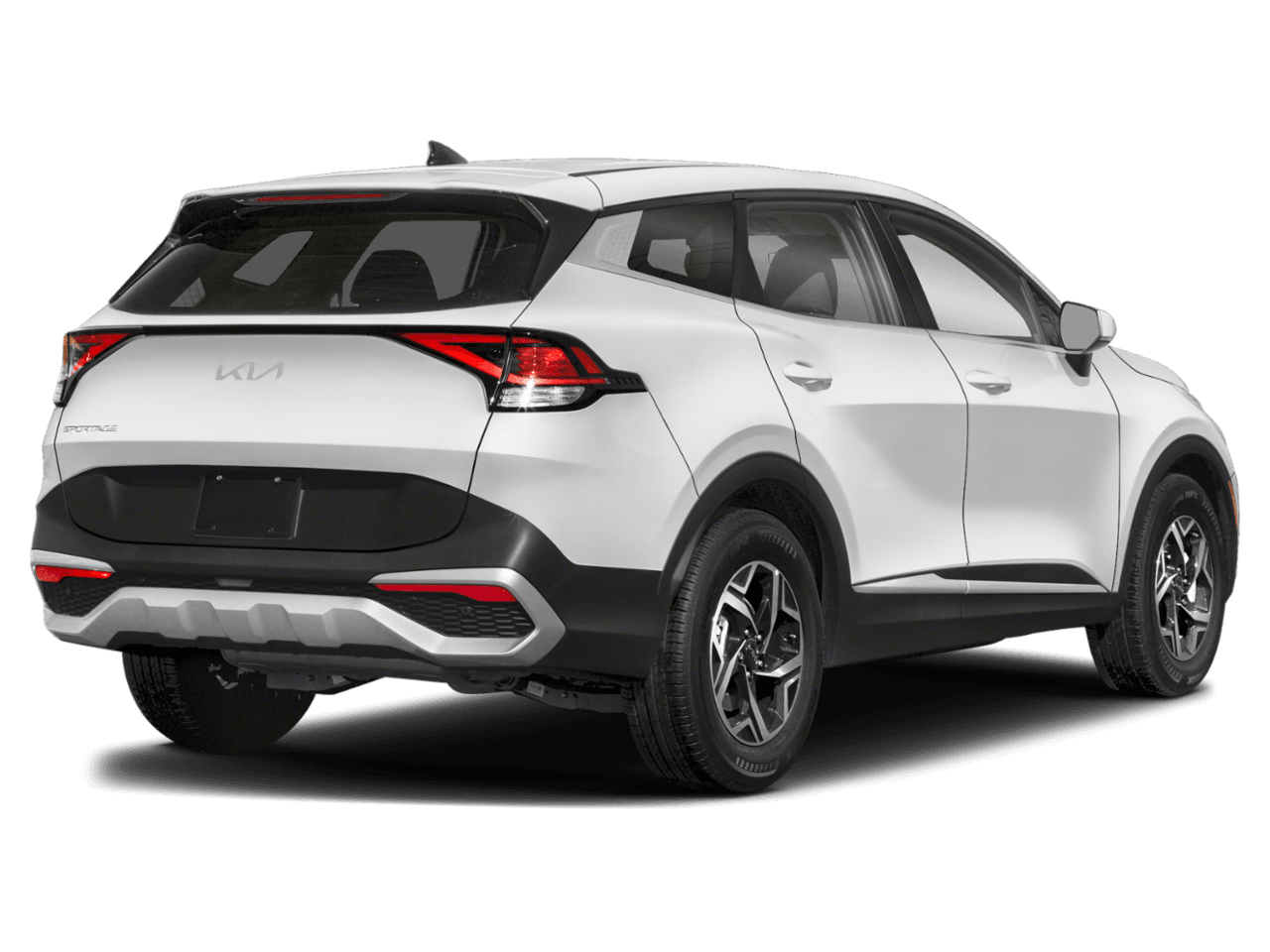 2023 Kia Sportage LX - Rear 3/4, facing to the right
