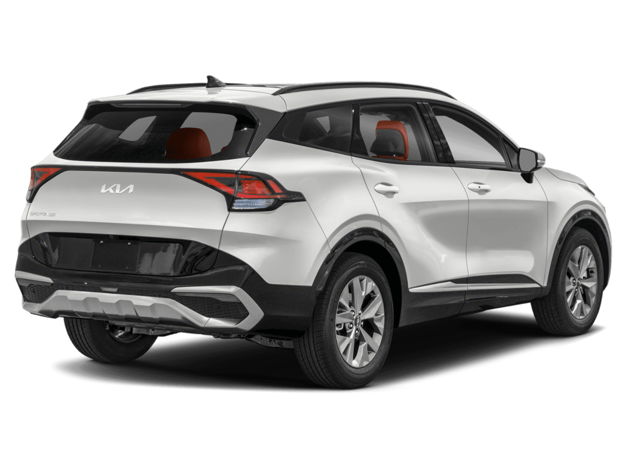 2023 Kia Sportage SX - Rear 3/4, facing to the right