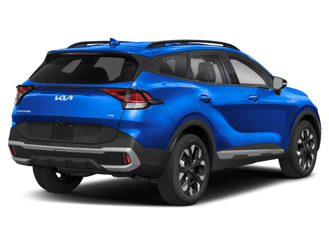 2023 Kia Sportage X-Line - Rear 3/4, facing to the right