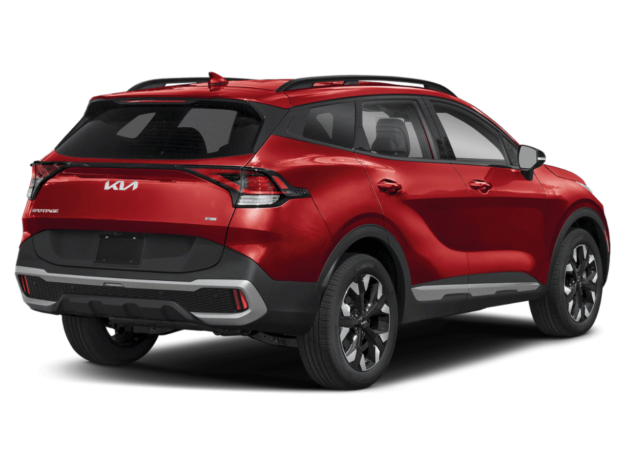 2023 Kia Sportage X-Line - Rear 3/4, facing to the right
