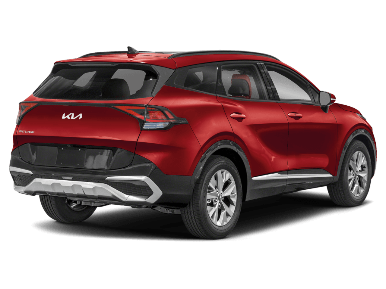 2023 Kia Sportage SX - Rear 3/4, facing to the right