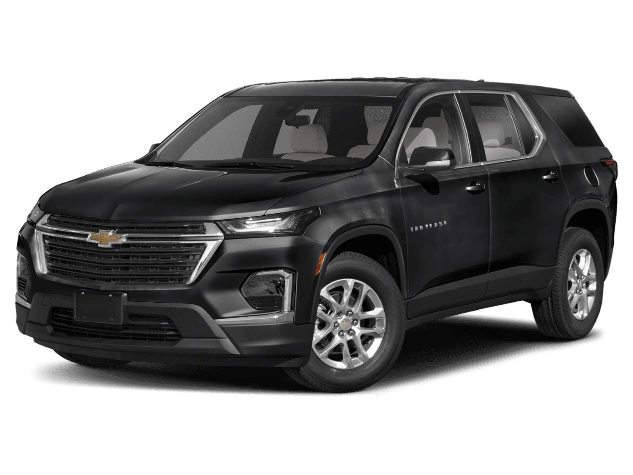 2023 Chevrolet Traverse LS - Front 3/4, facing to the left