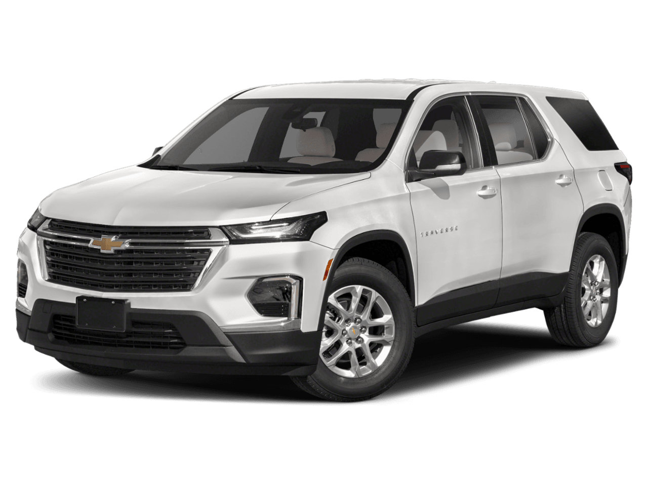 2023 Chevrolet Traverse LS - Front 3/4, facing to the left