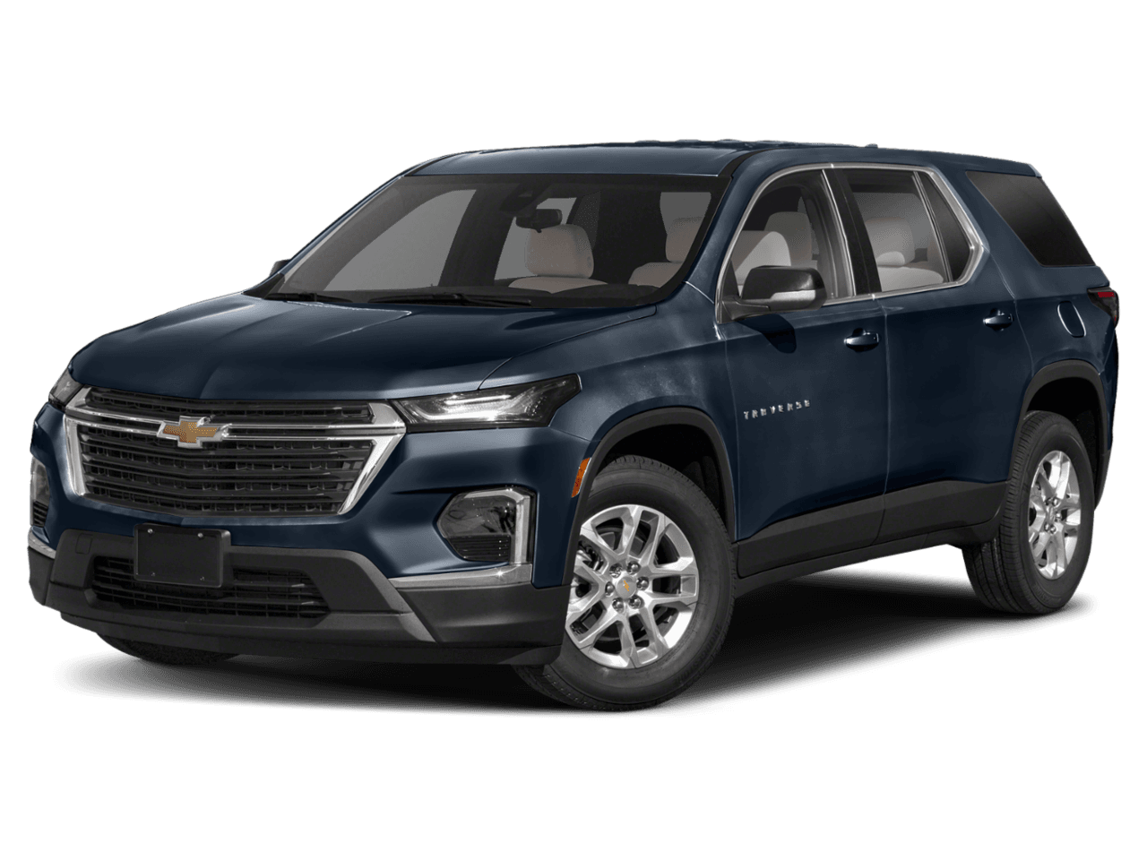 2023 Chevrolet Traverse LS - Front 3/4, facing to the left