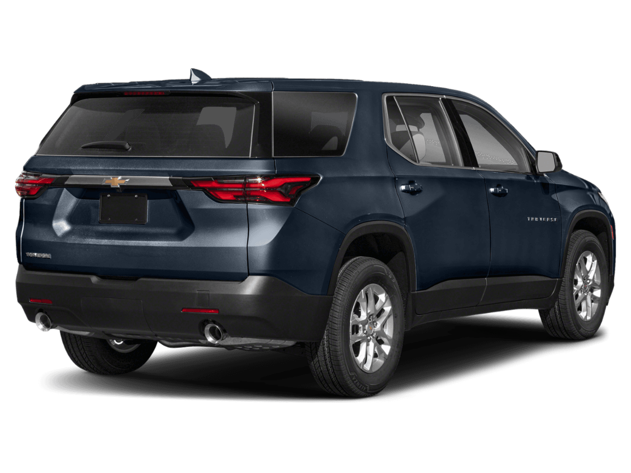 2023 Chevrolet Traverse LS - Rear 3/4, facing to the right
