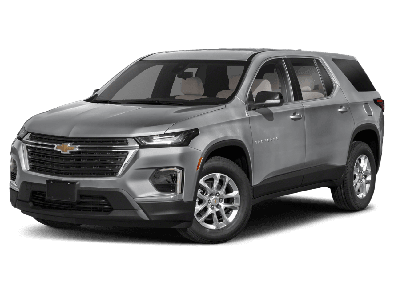 2023 Chevrolet Traverse High Country - Front 3/4, facing to the left