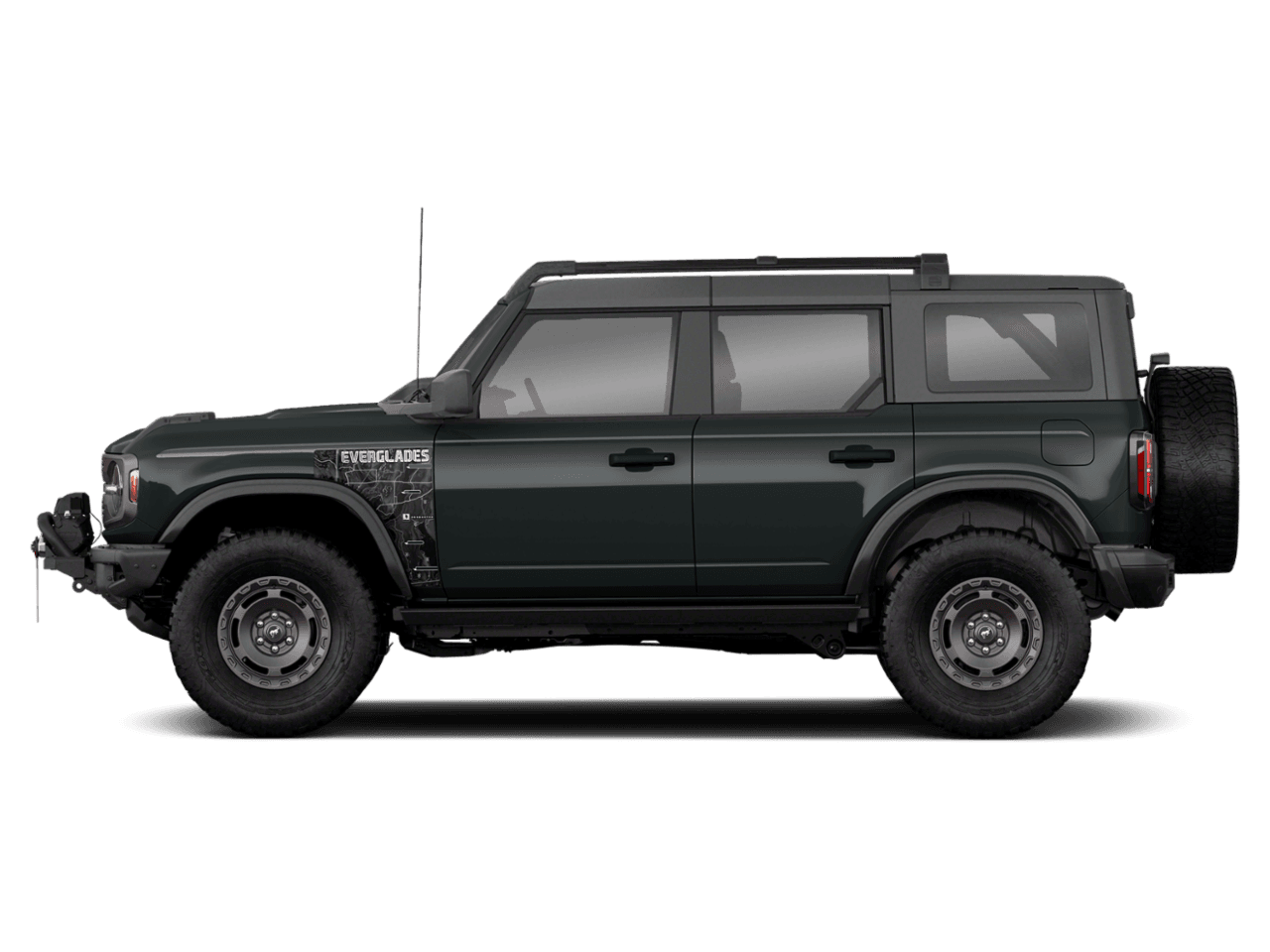 2022 Ford Bronco Everglades - Profile, facing to the left