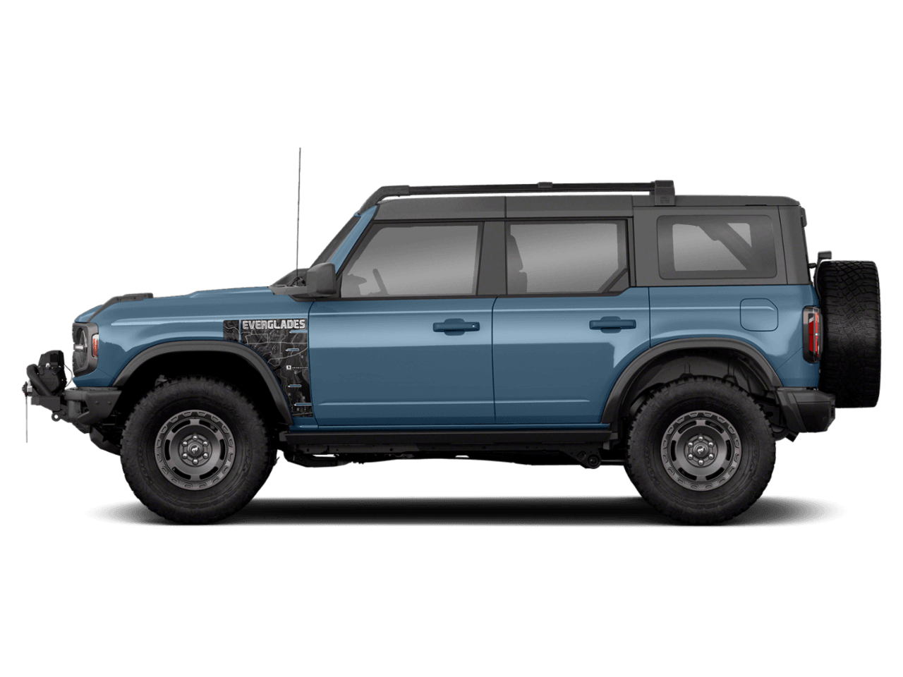 2022 Ford Bronco Everglades - Profile, facing to the left