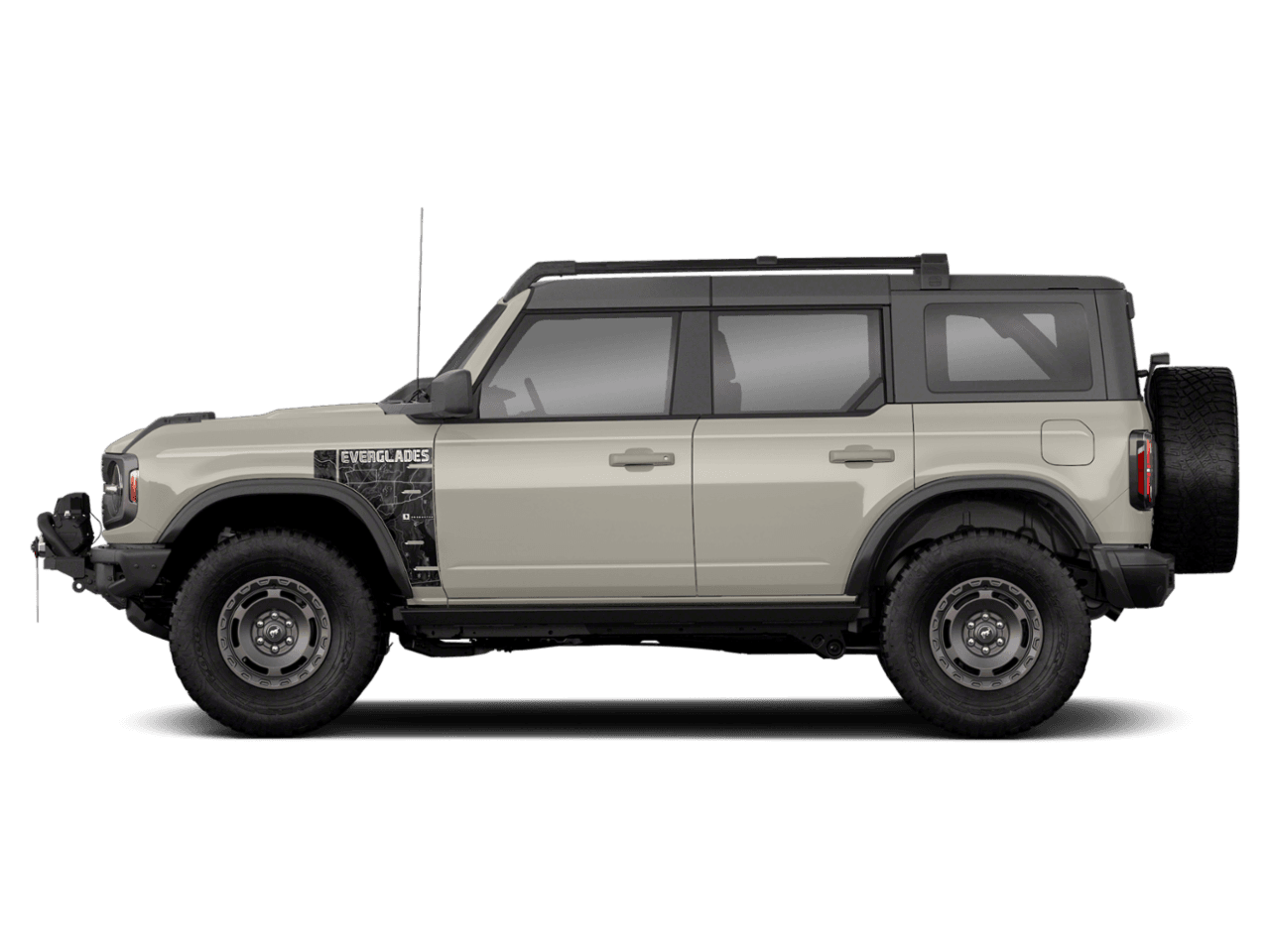 2022 Ford Bronco Everglades - Profile, facing to the left