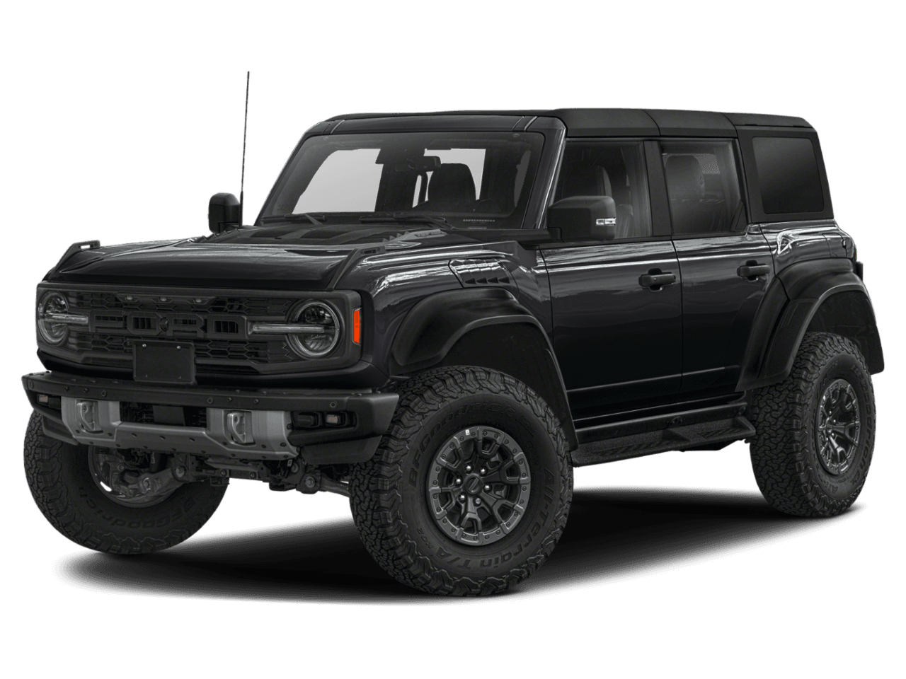 2022 Ford Bronco Raptor - Front 3/4, facing to the left