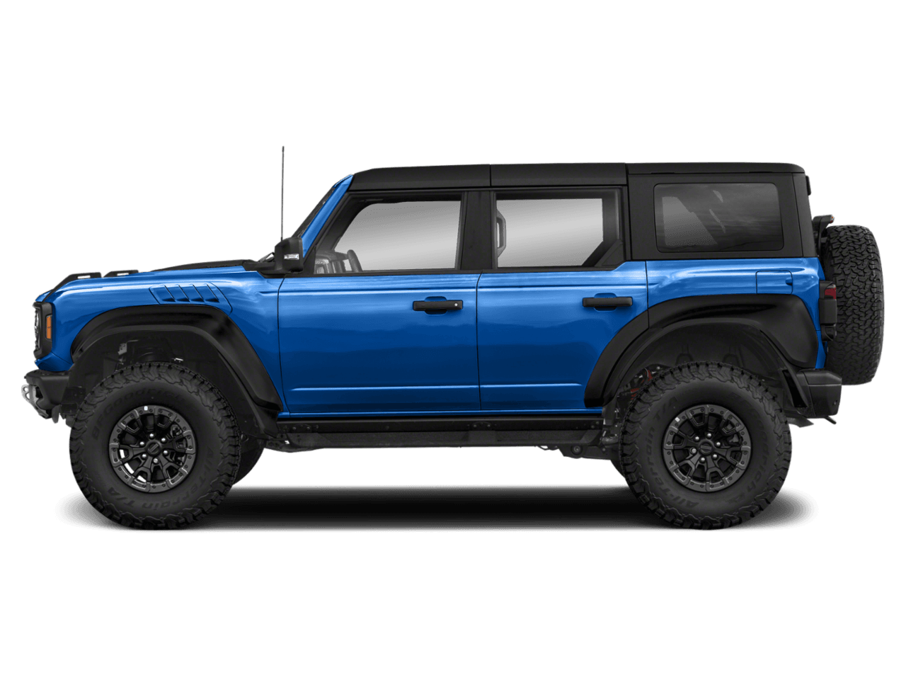 2022 Ford Bronco Raptor - Profile, facing to the left