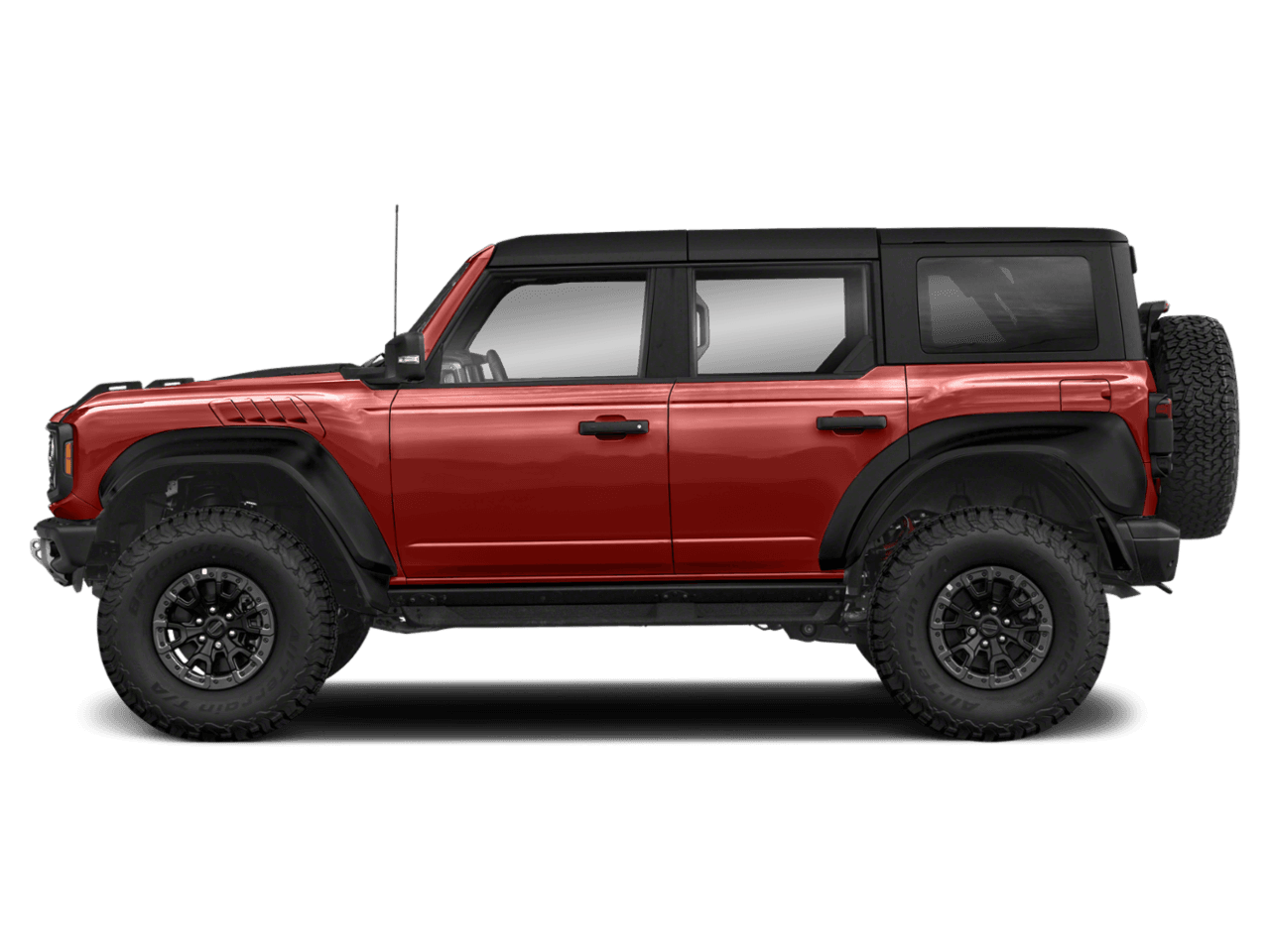 2022 Ford Bronco Raptor - Profile, facing to the left