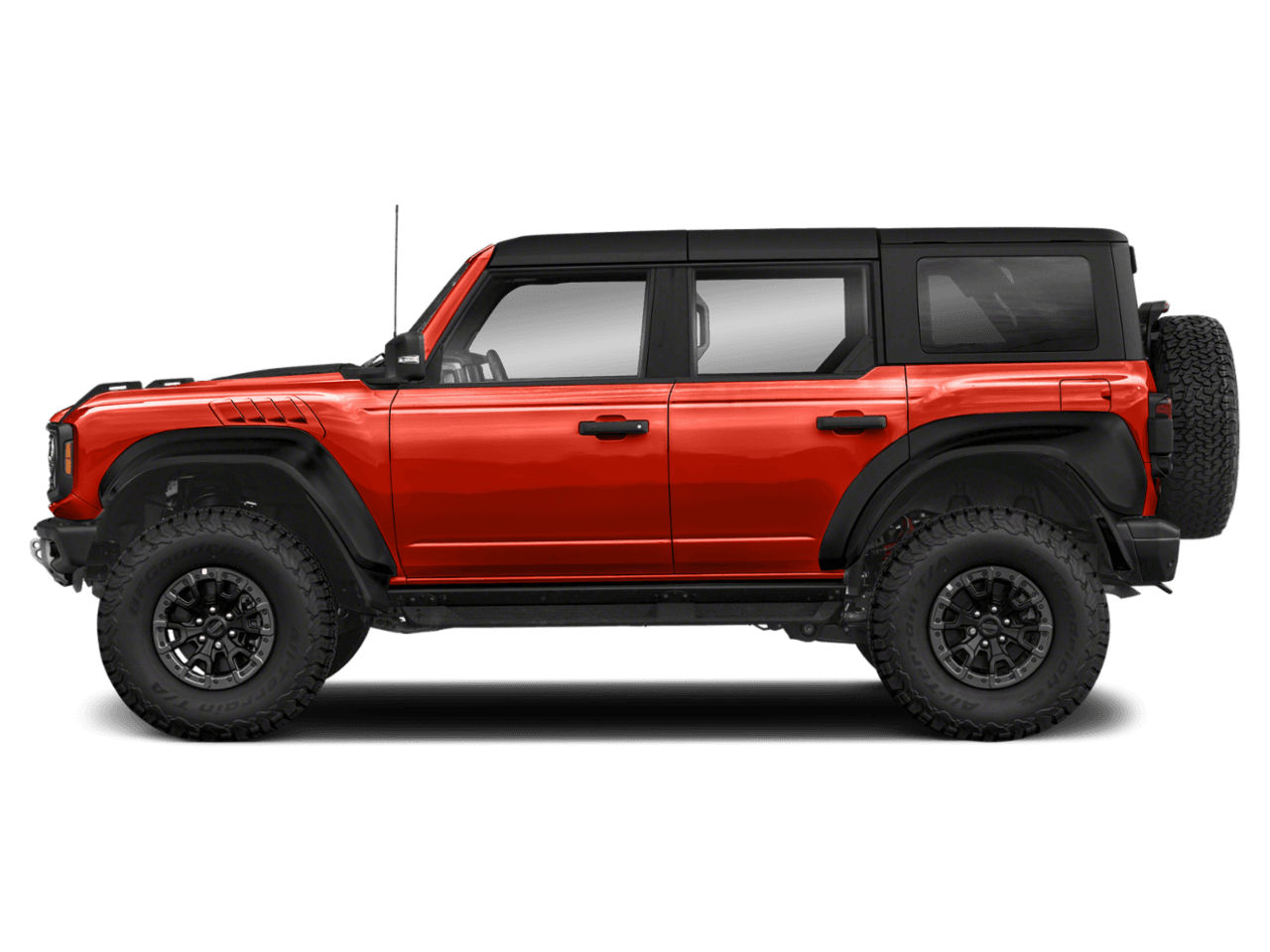 2022 Ford Bronco Raptor - Profile, facing to the left