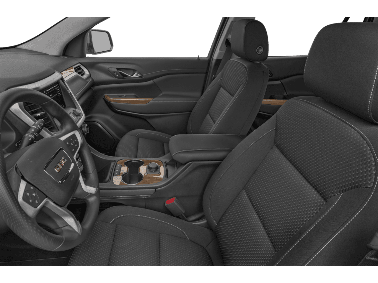 2023 GMC Acadia SLE - Interior Driver's Side with Door Open, Front Seat Feature